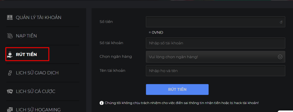Quy tắc rút tiền khi đặt cược miễn phí cấp độ 23Vip - 23Vip