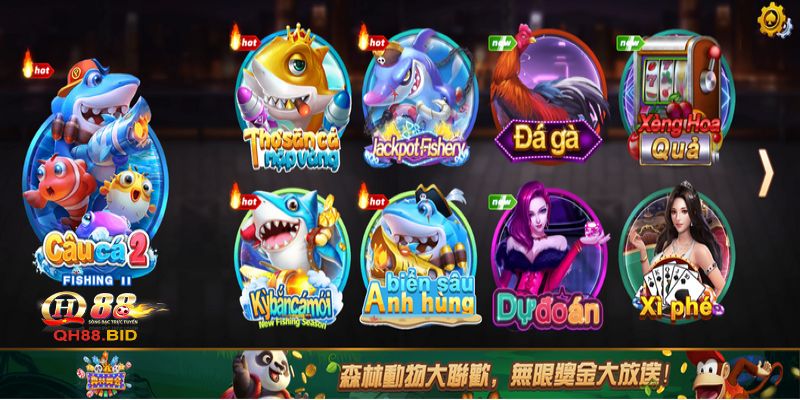 Tất cả các game được xếp hạng Qh888 ở đây đều có thể chơi bằng tiền thật - Qh888